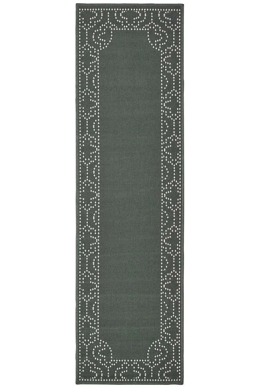 Marina 1247X Grey Ivory Rug