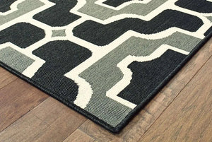 Marina 1491Z Black Grey Rug