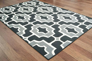 Marina 1491Z Black Grey Rug
