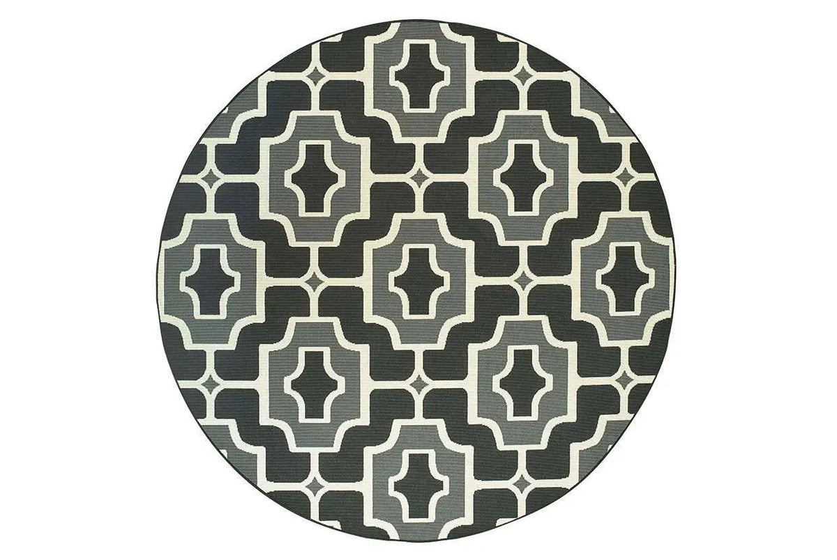 Marina 1491Z Black Grey Rug