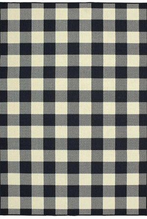 Marina 1932K Black Ivory Rug