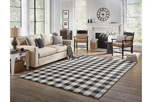 Marina 1932K Black Ivory Rug