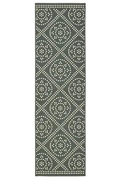Marina 3969L Grey Ivory Rug