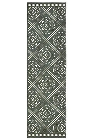 Marina 3969L Grey Ivory Rug