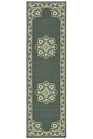 Marina 7764E Grey Ivory Rug
