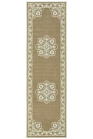 Marina 7764J Tan Ivory Rug
