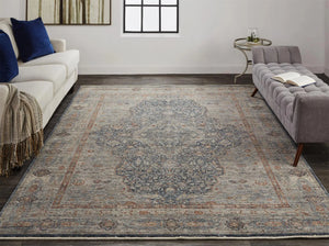 Marquette 3778F Gray/Rust Rug