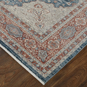 Marquette MRQ39GRF Grey/Red Rug