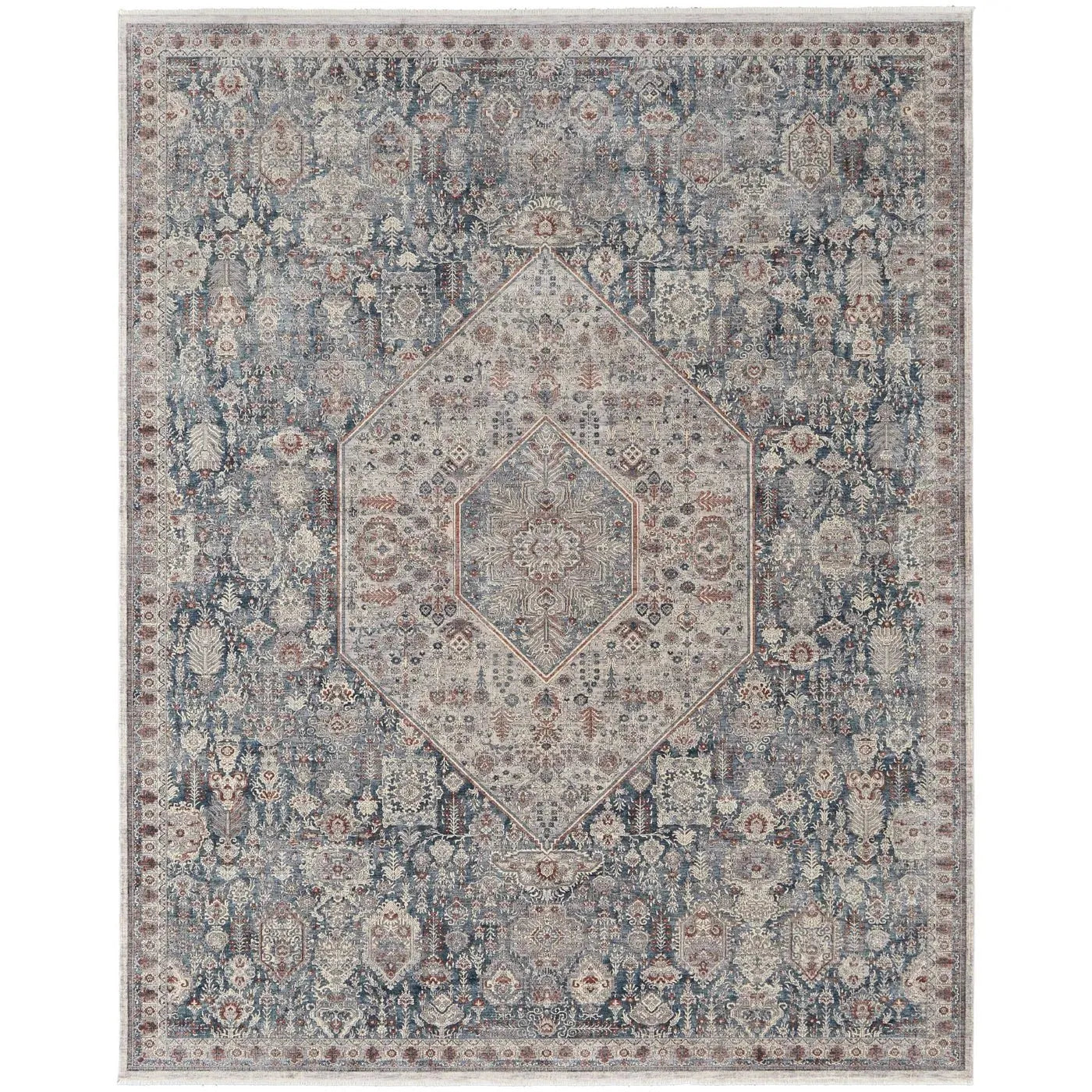 Marquette MRQ39GUF Blue/Grey Rug