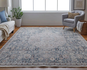 Marquette MRQ39GUF Blue/Ivory Rug