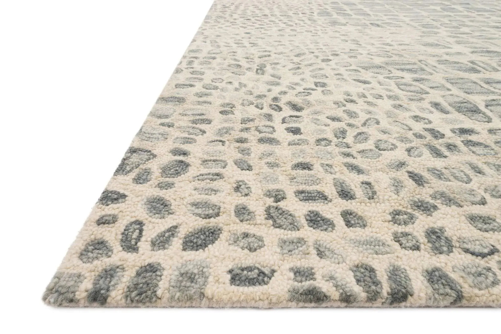 Masai MAS-03 Silver Grey/Ivory Rug