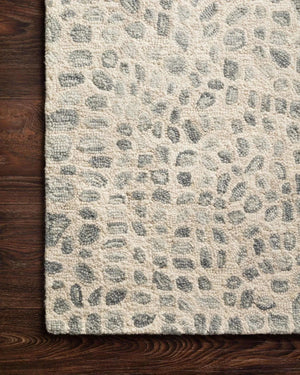 Masai MAS-03 Silver Grey/Ivory Rug