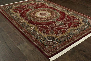 Masterpiece 113R Red/ Multi Rug