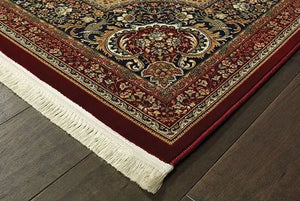 Masterpiece 113R Red/ Multi Rug