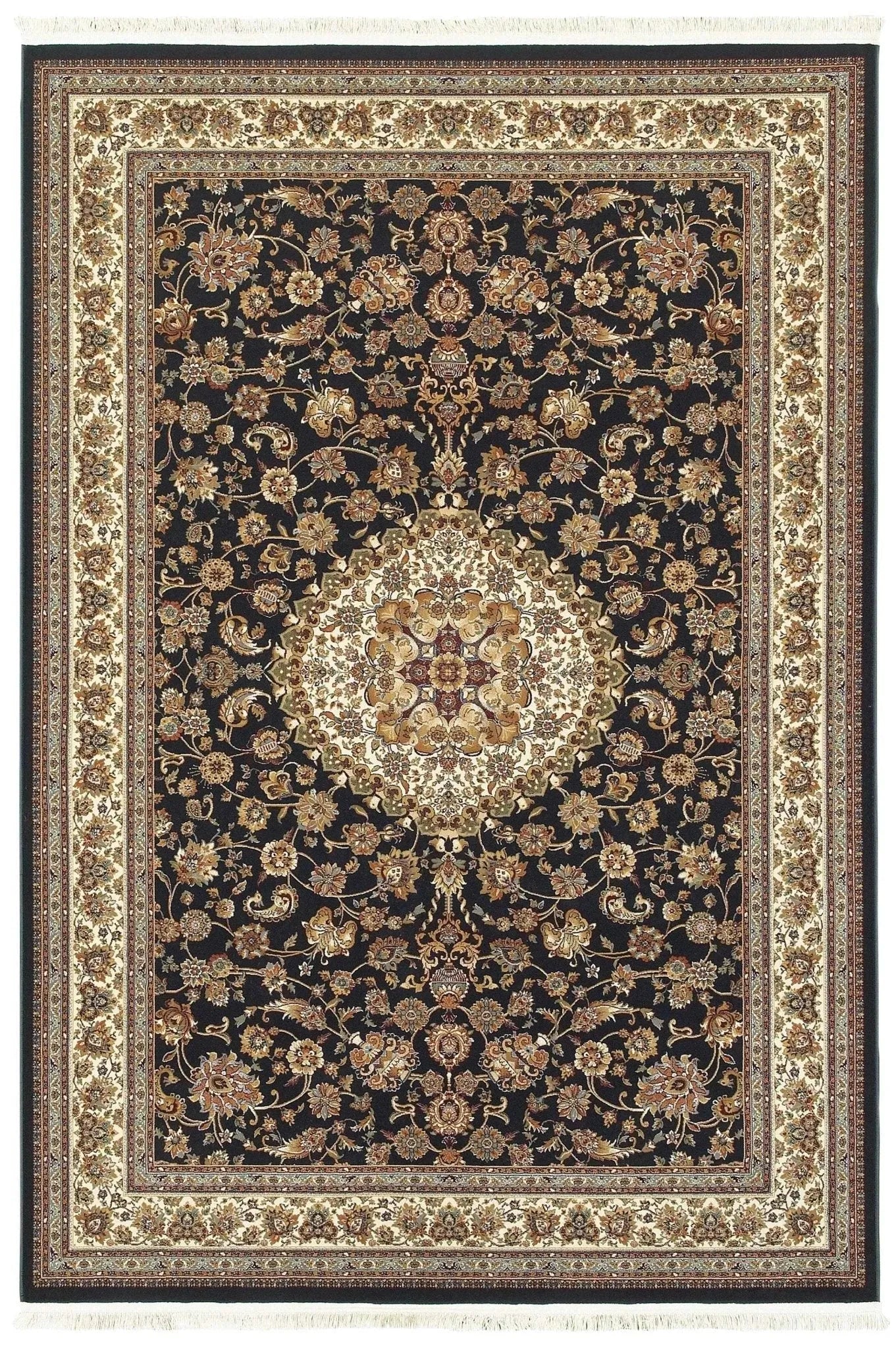 Masterpiece 33B Black/ Ivory Rug