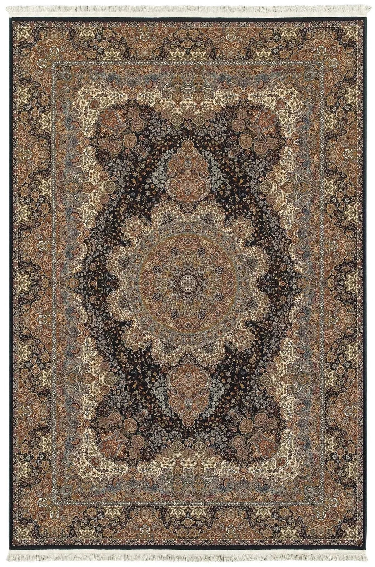 Masterpiece 5501K Black/ Multi Rug