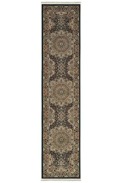 Masterpiece 5501K Black/ Multi Rug
