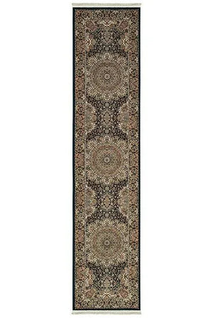 Masterpiece 5501K Black/ Multi Rug