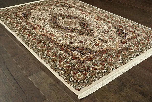 Masterpiece 5560W Ivory/ Multi Rug
