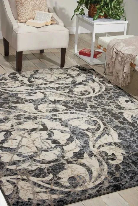 Maxell MAE10 Ivory/Charcoal Rug