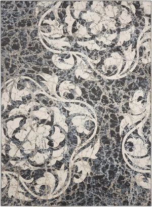 Maxell MAE10 Ivory/Charcoal Rug