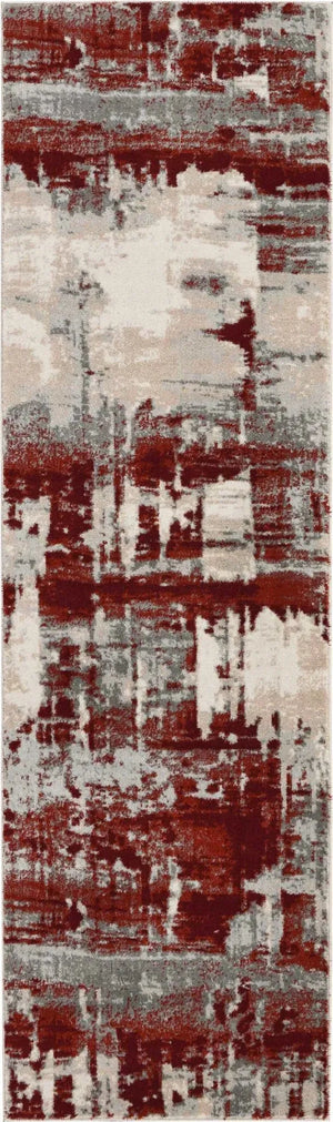 Maxell MAE14 Ivory/Red Rug