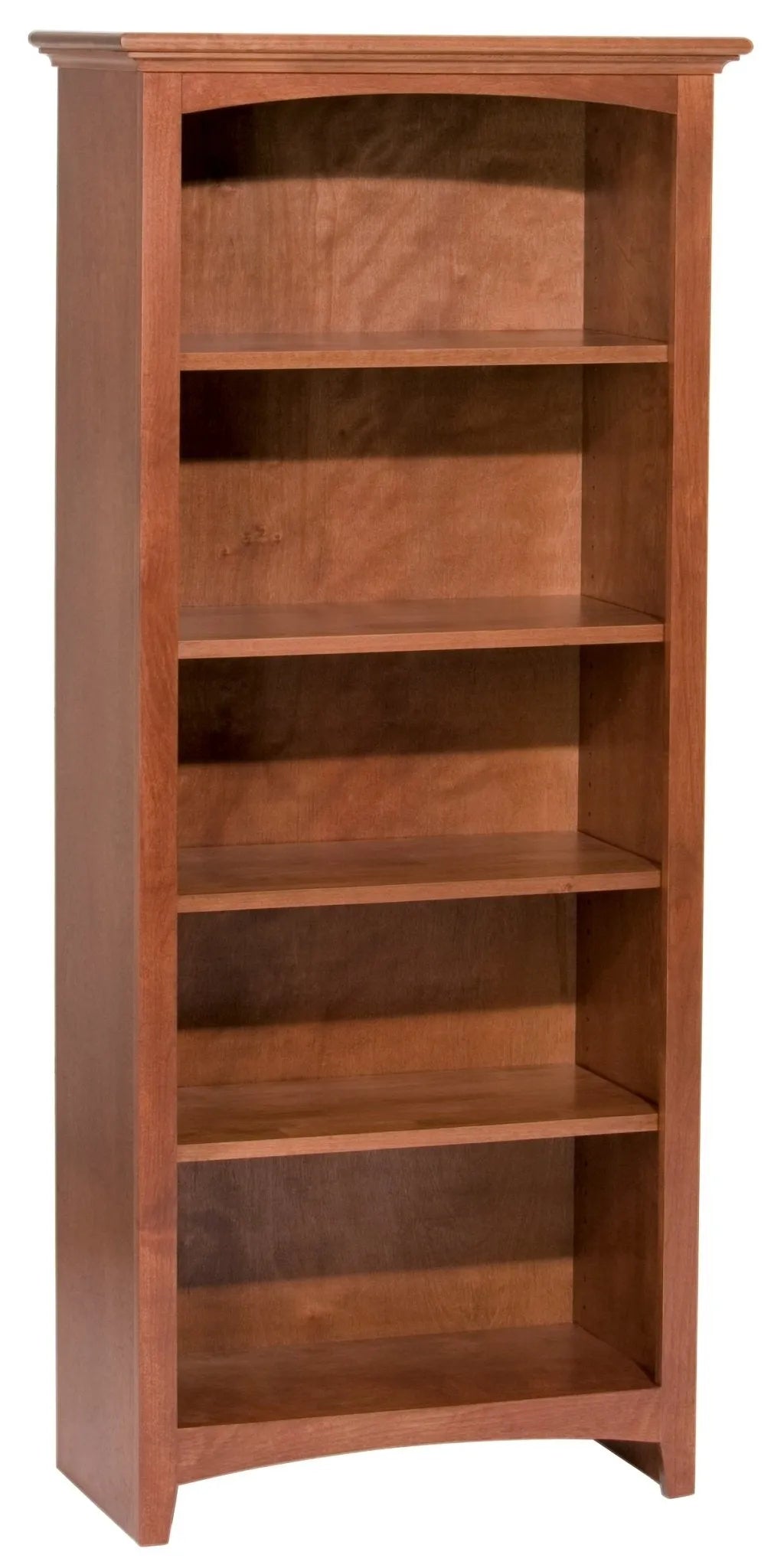 McKenzie Custom 24"W Alder Bookcases