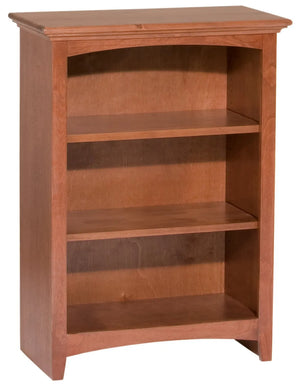 McKenzie Custom 24"W Alder Bookcases