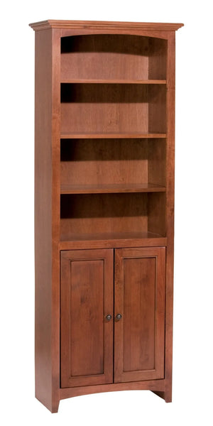 McKenzie Custom 24"W Alder Bookcases