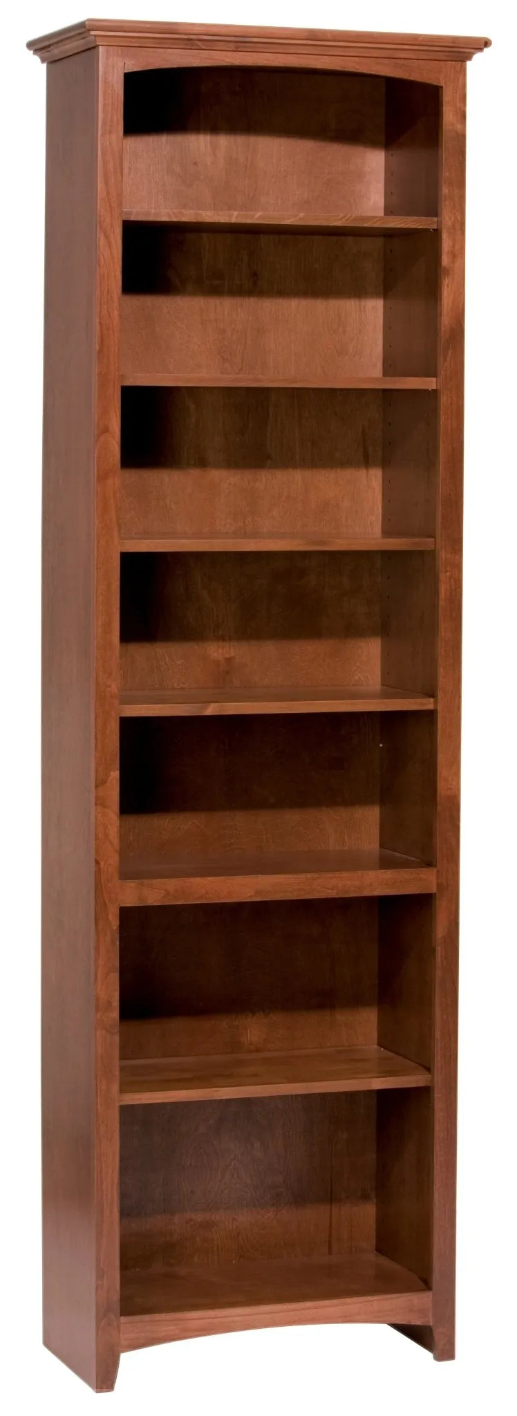 McKenzie Custom 24"W Alder Bookcases