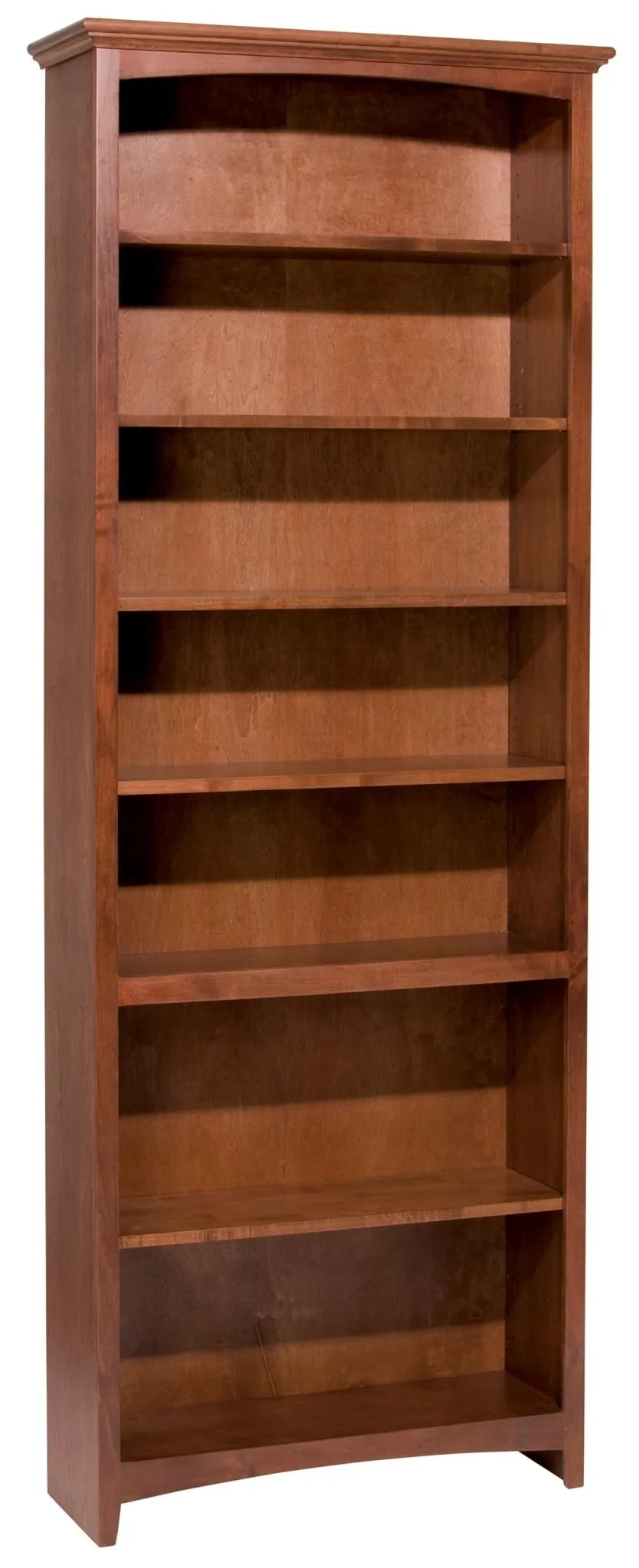 McKenzie Custom 30"W Alder Bookcases
