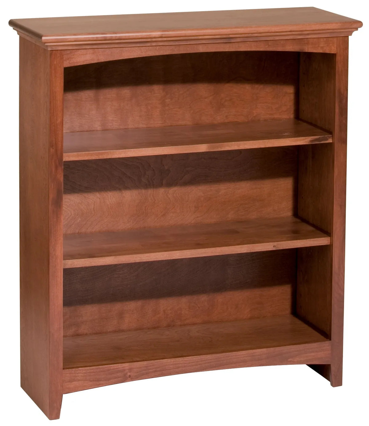McKenzie Custom 30"W Alder Bookcases