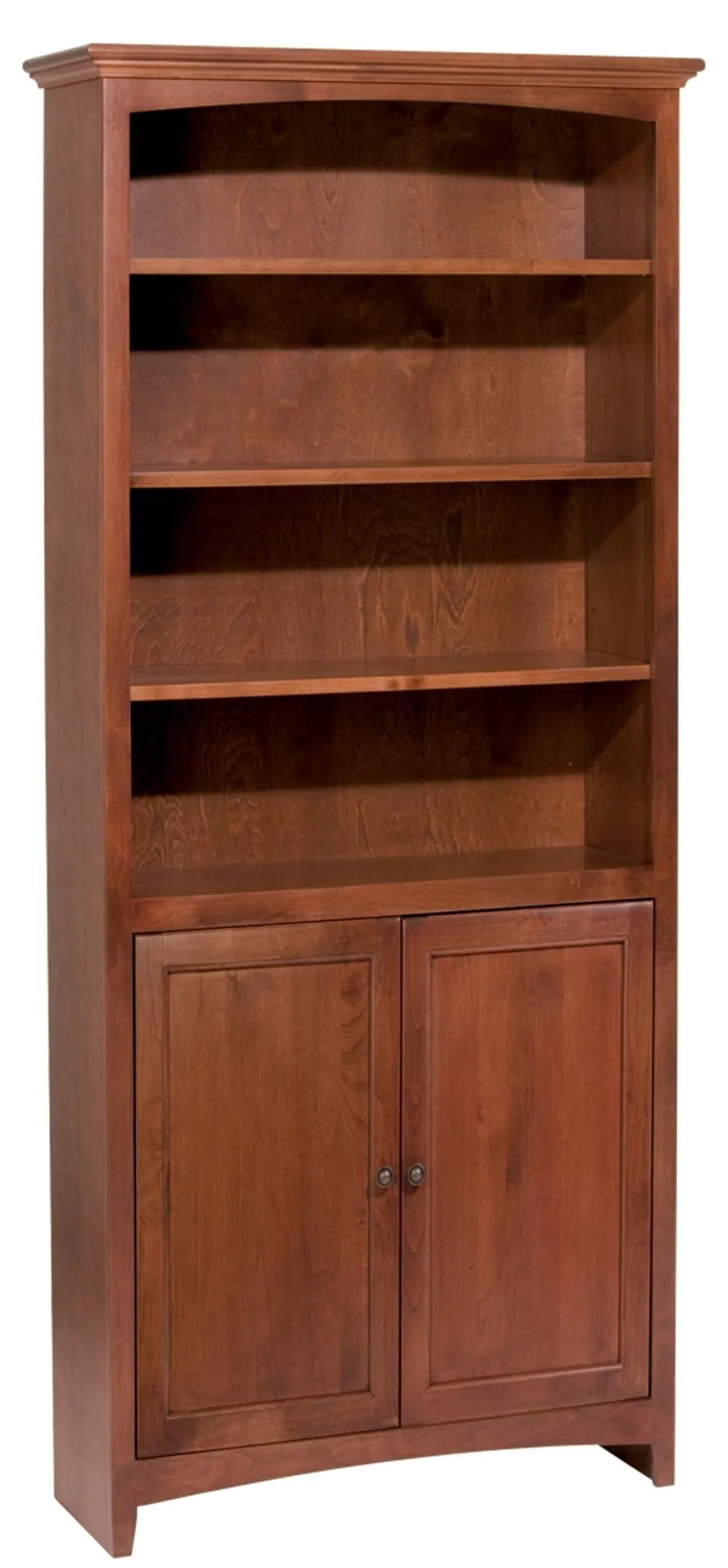 McKenzie Custom 30"W Alder Bookcases