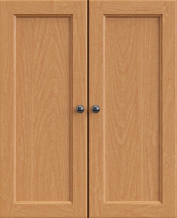 McKenzie Custom 36"W Alder Bookcase