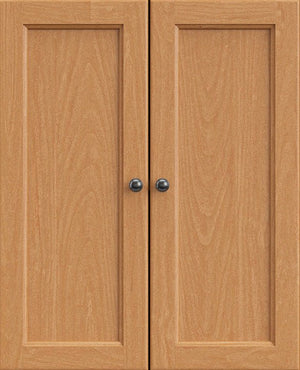 McKenzie Custom 36"W Alder Bookcase