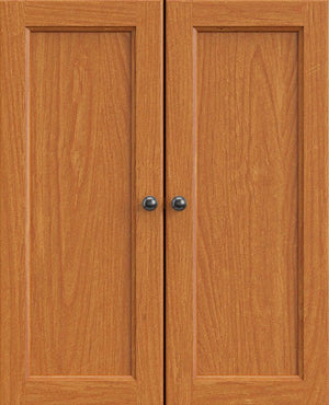 McKenzie Custom 36"W Alder Bookcase