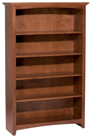 McKenzie Custom 36"W Alder Bookcase