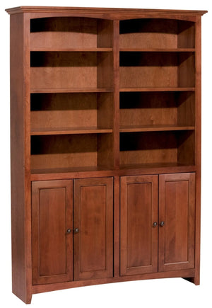 McKenzie Custom 48"W Alder Bookcase