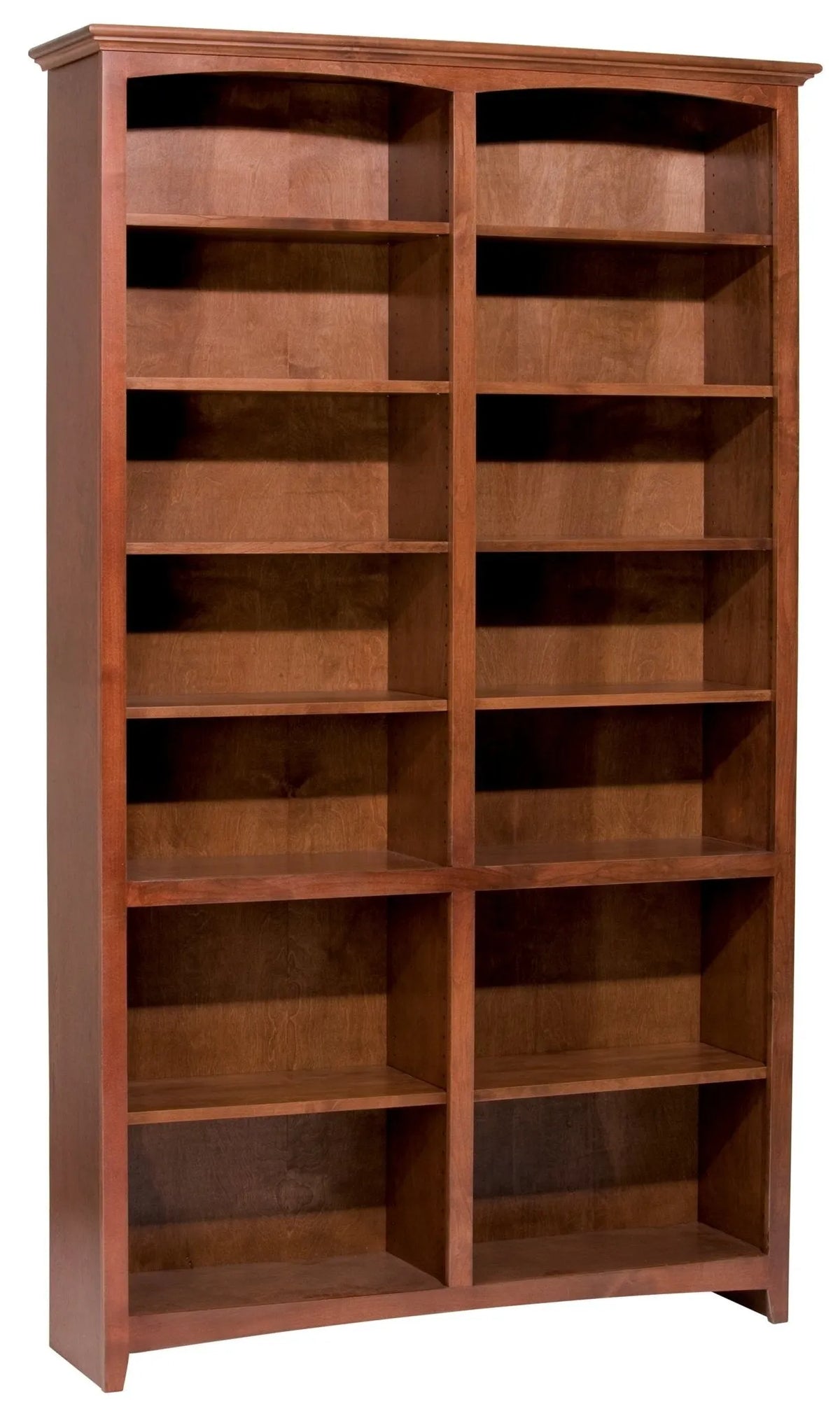 McKenzie Custom 48"W Alder Bookcase