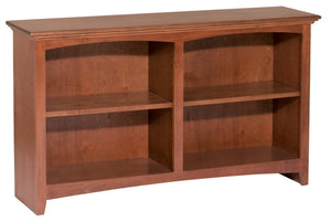 McKenzie Custom 48"W Alder Bookcase
