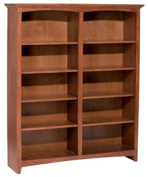 McKenzie Custom 48"W Alder Bookcase