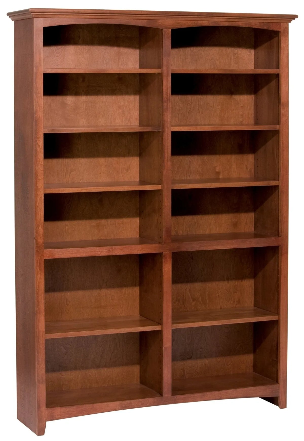 McKenzie Custom 48"W Alder Bookcase