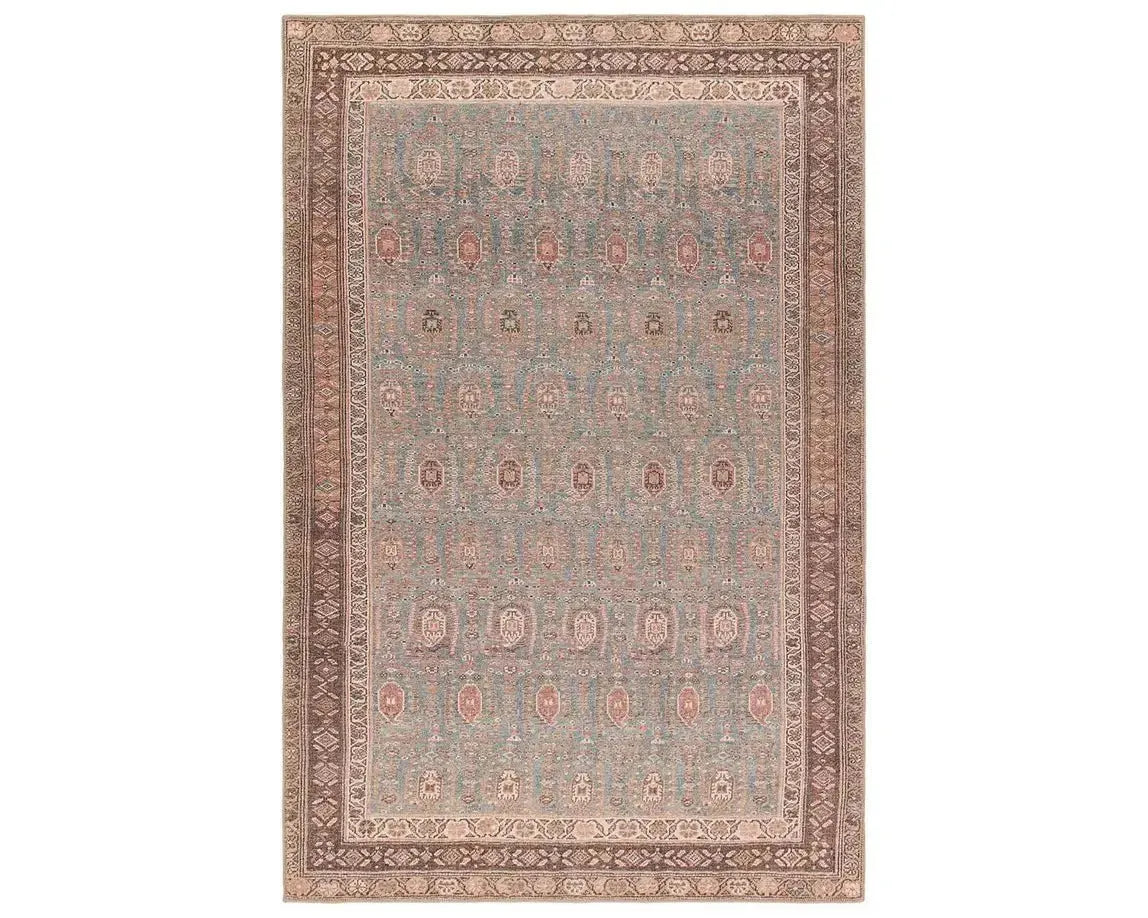 Medea MDE02 Grey/Deep Brown Rug