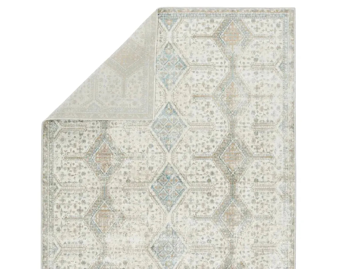 Melo MEL05 Ivory/Grey Rug