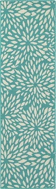 Meridian 1506L Blue/ Ivory Rug