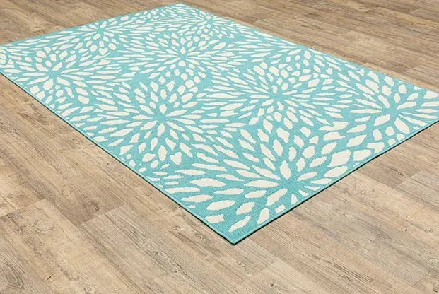 Meridian 1506L Blue/ Ivory Rug