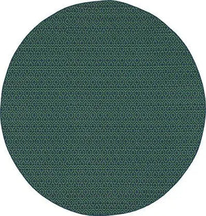 Meridian 1634Q Navy/ Green Rug