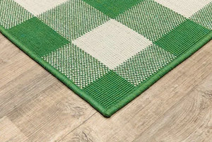 Meridian 2598G Green/Ivory Rug