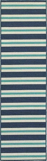 Meridian 5701b Blue/ Ivory Rug