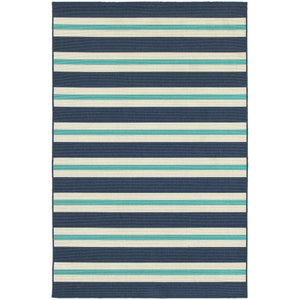 Meridian 5701b Blue/ Ivory Rug